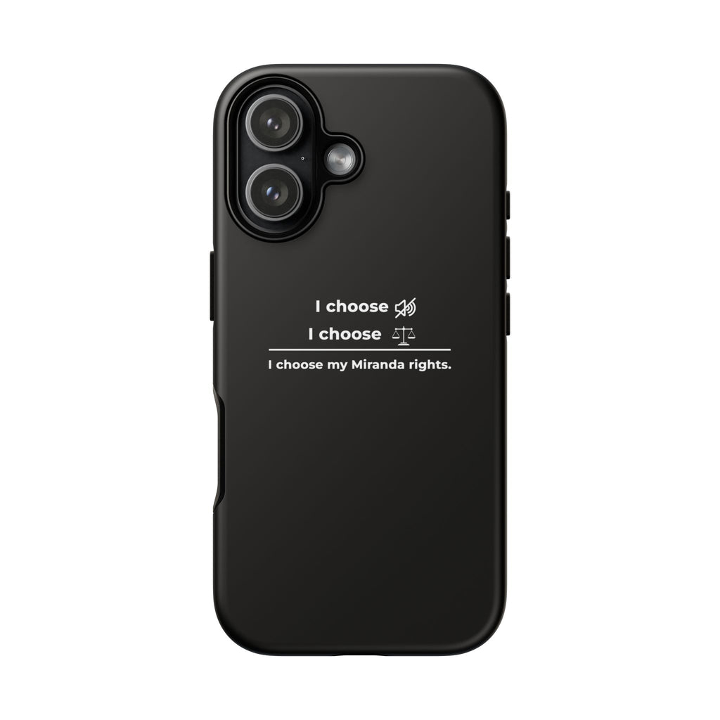 Know Your Rights Tough Phone Cases