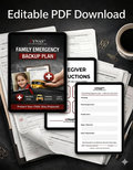 LYNAS Family Emergency Plan System - Digital Download