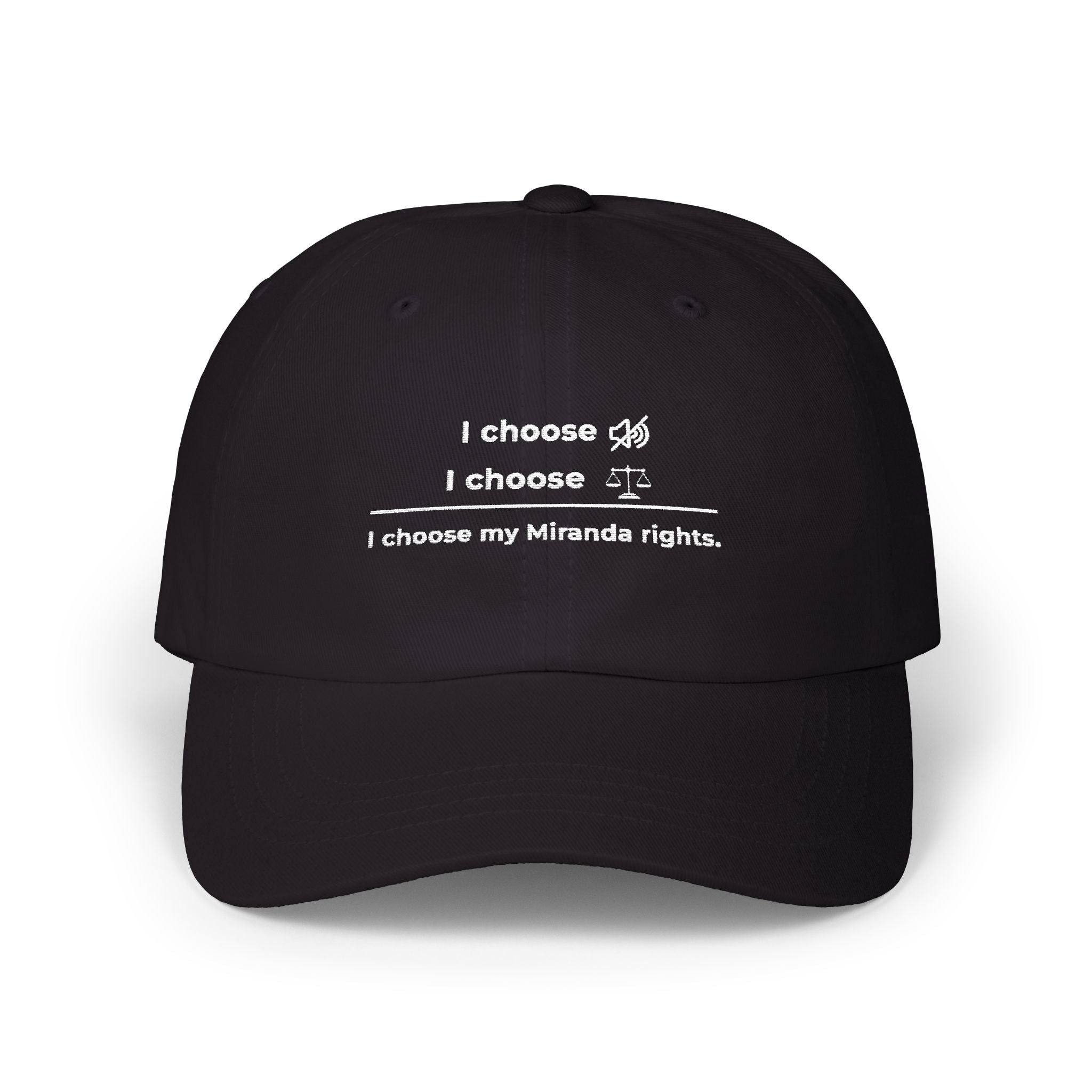 LYNAS Civil Rights Hat know your rights cap adjustable protest apparel