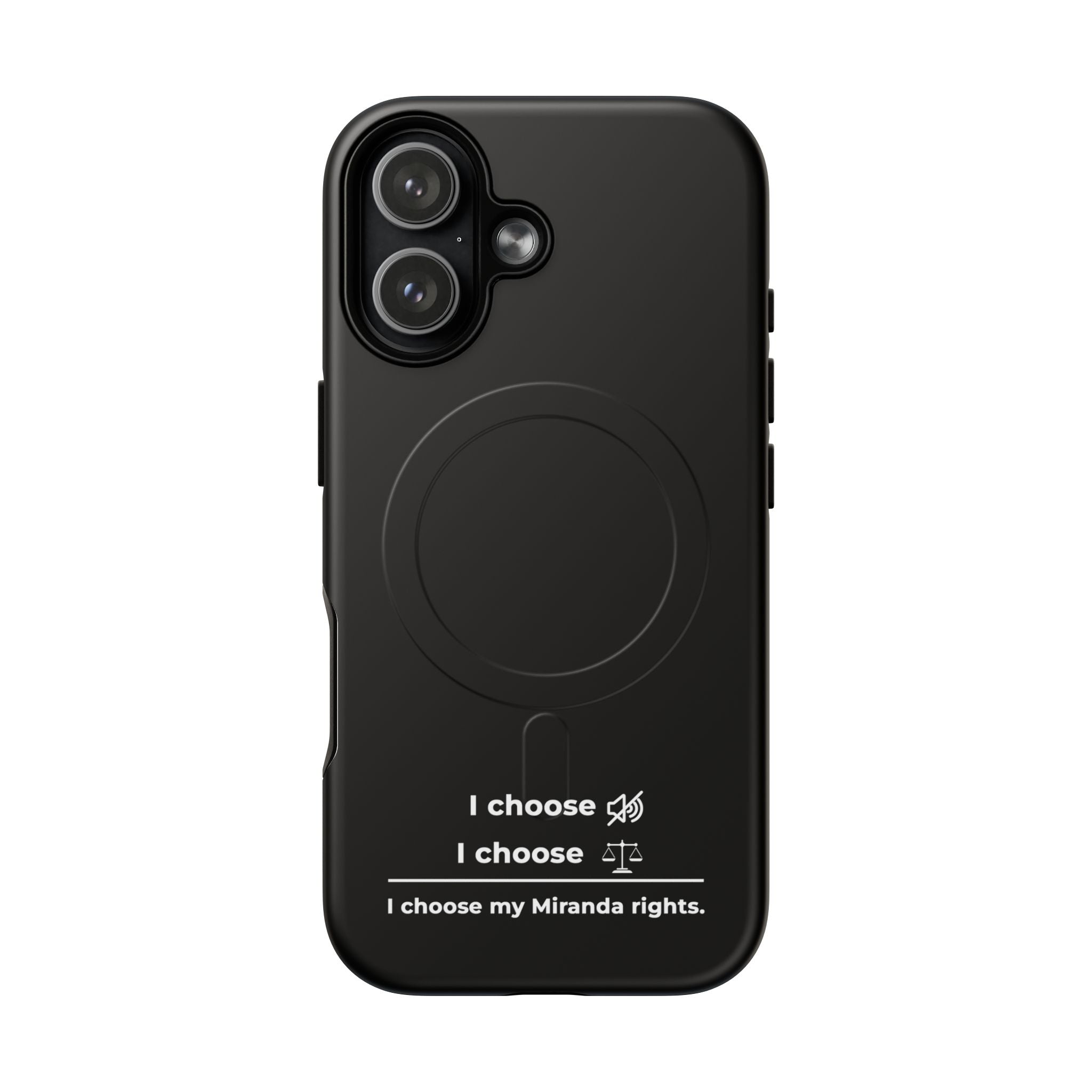 LYNAS Know Your Rights Phone Case civil rights activism protective case