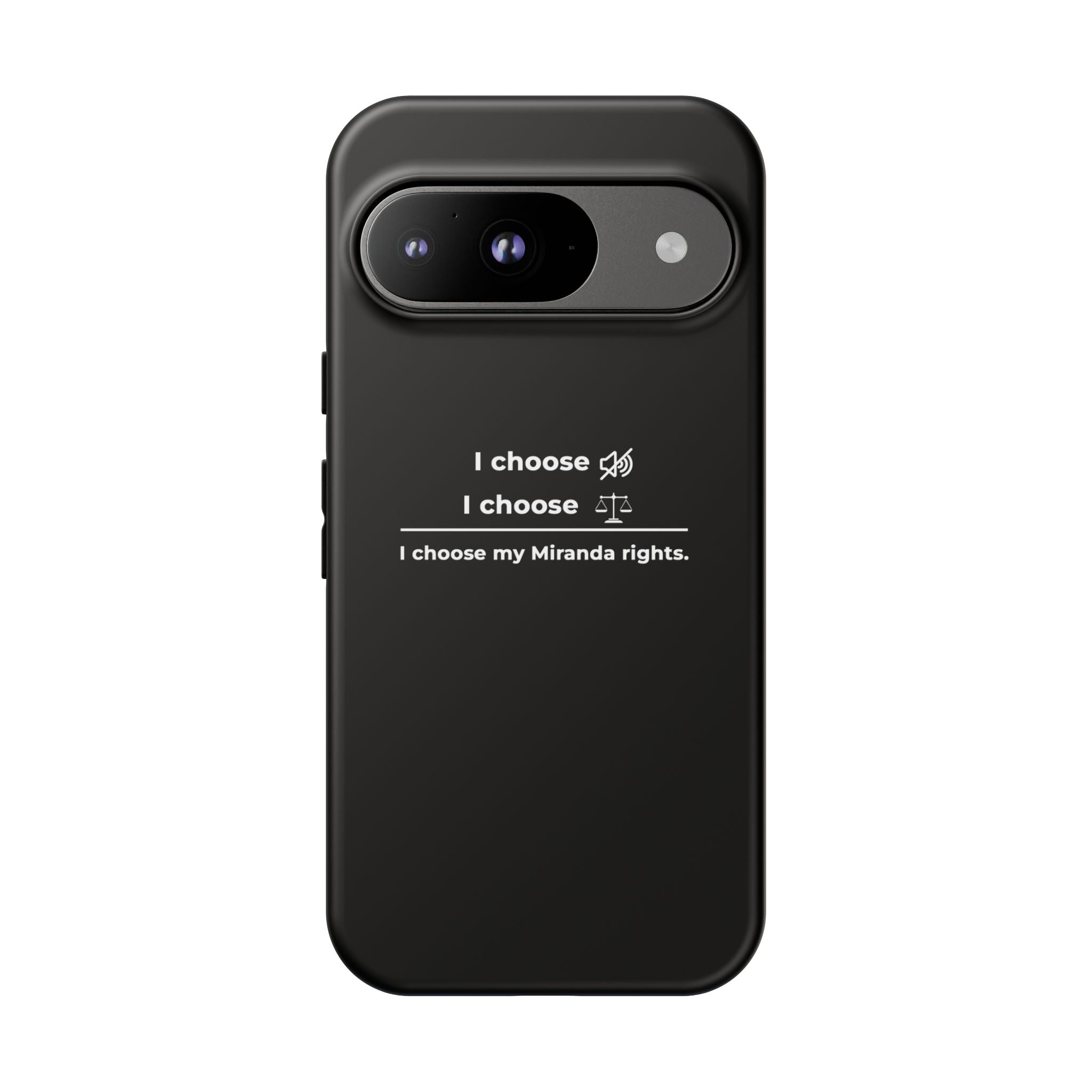 LYNAS Know Your Rights Phone Case civil rights activism protective case