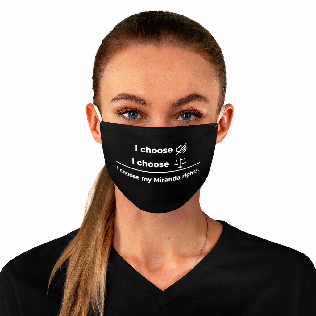 LYNAS Civil Rights Mask protest face covering multi use mask